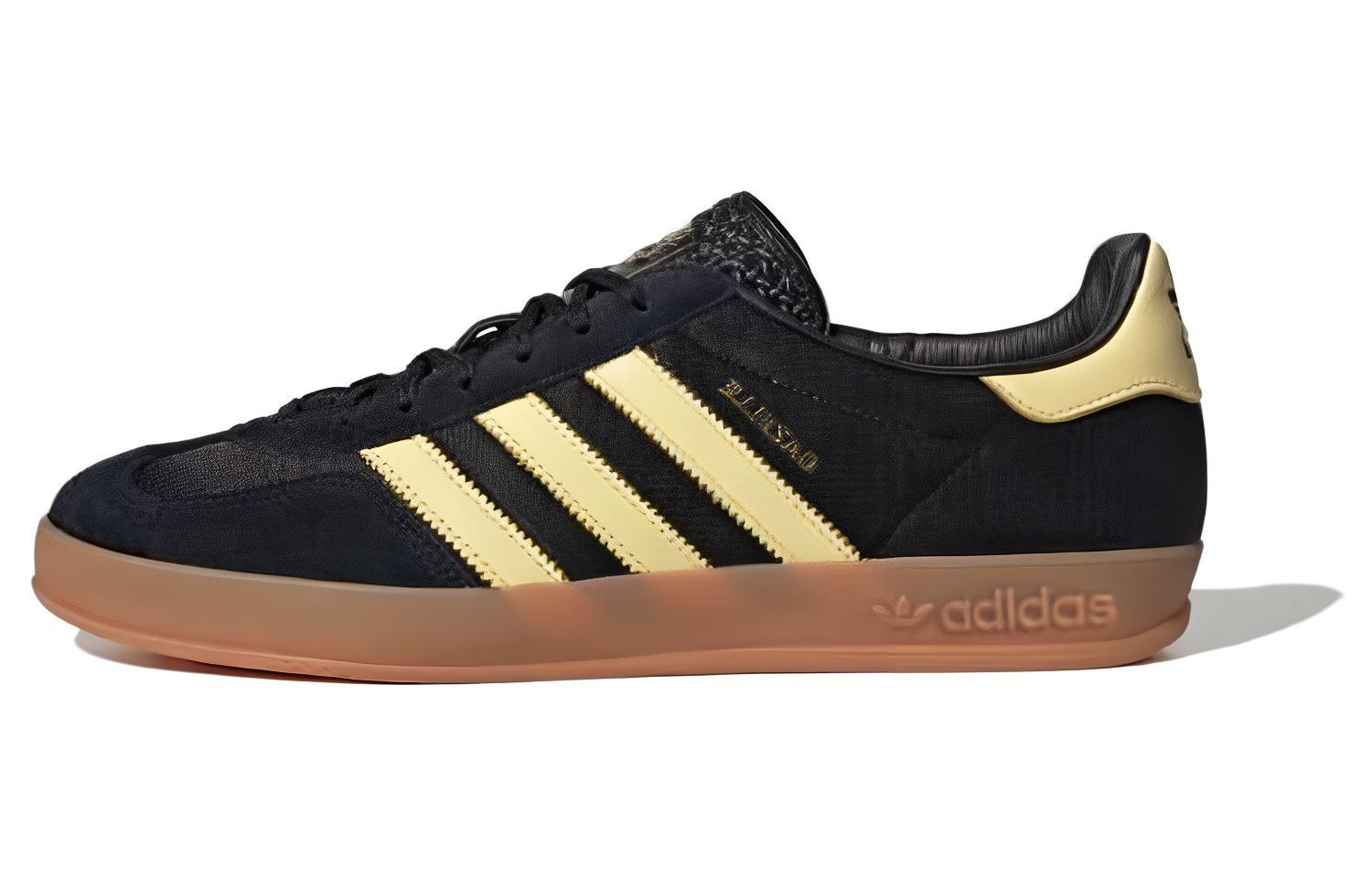 Gazelle Adidas Originals Indoor  Black Almost Yellow Gum  IG4999 46