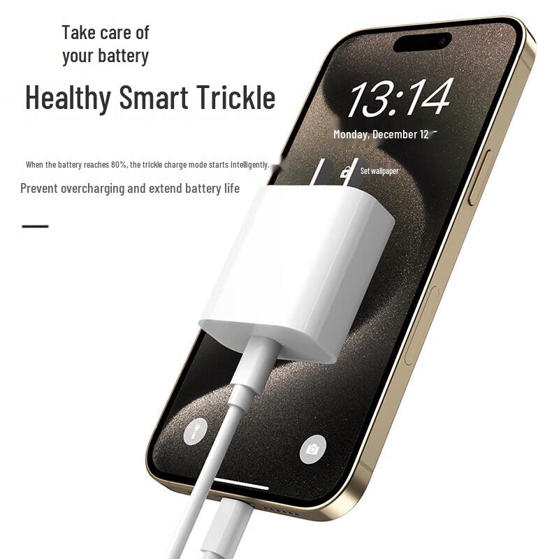 CEWE 30W GaN Schnellladegerät-Set mit 1,5M Kabel für iPhone & iPad