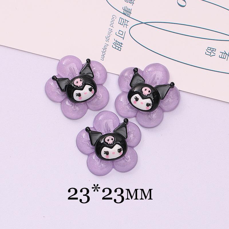 12 Pieces Of Cartoon New Kawaii Donut Kitten Series Resin Handmade Diy Jewelry Gifts Hair Clip Accessories