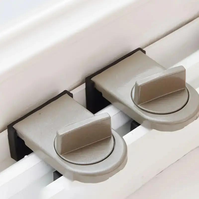Sliding Sash Stopper Cabinet Locks Straps Doors Security Anti-theft Lock Window Sliding Door Baby Kids Child Safety Doors Lock