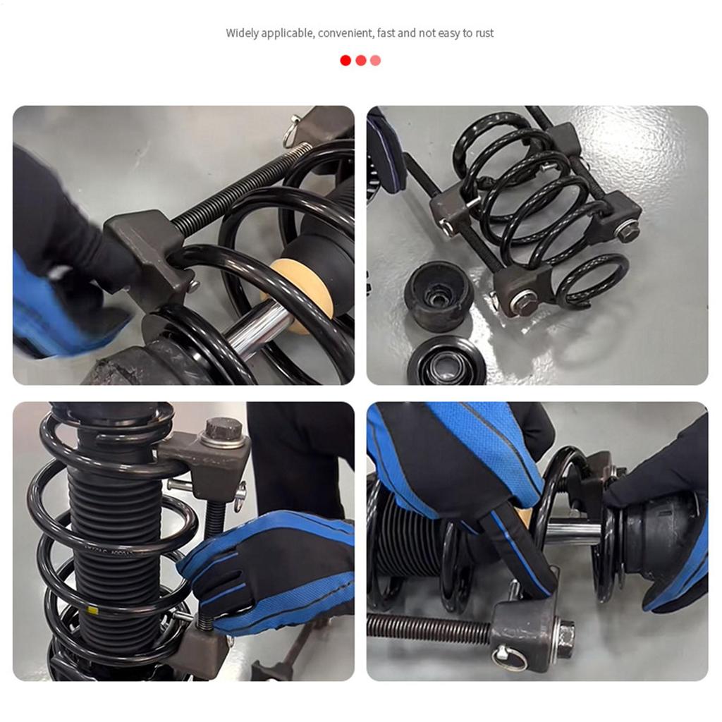 2pcs Automotive Shock Spring Compression Repair Tool Strut Spring Compressor Tool for Automotive Maintenance Tools