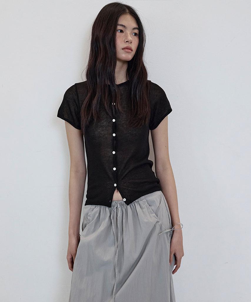 Deoenel Linen Slim Knit - [4 Colors]