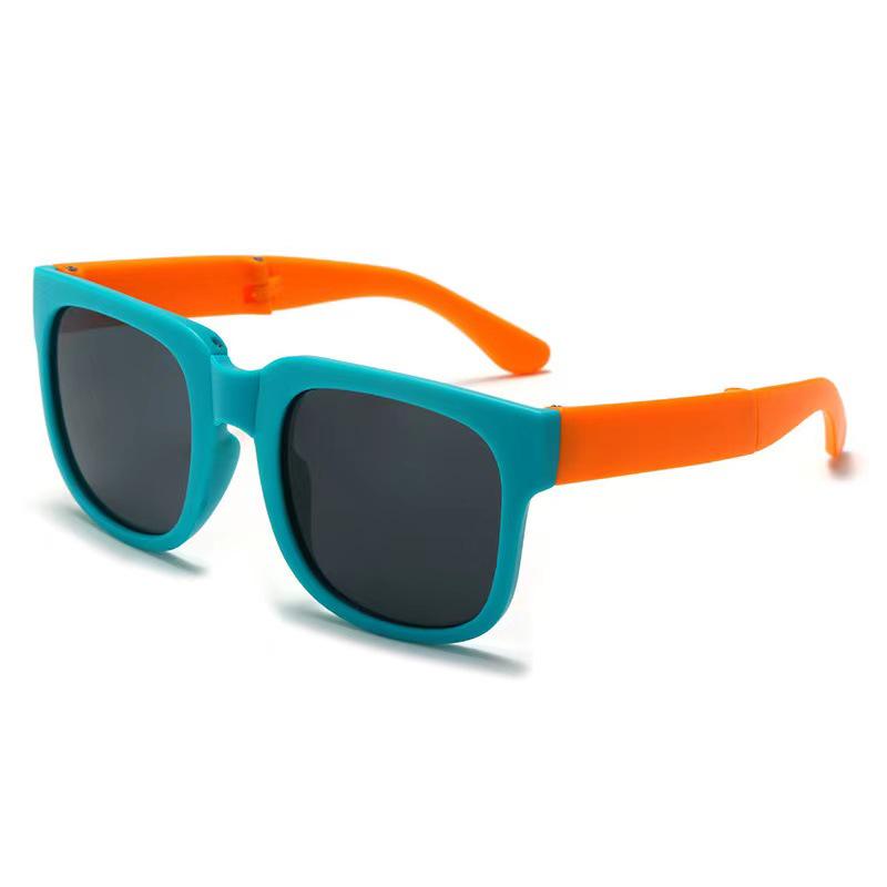 Children's Square Sunglasses - Fashionable, Soft, and Simple Design
