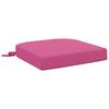 1 Piece Seat Cushion SOEST 100percent Polyester Pink 40 X 40 X 7 Cm