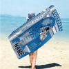 Personalized Football Fanatic Journal Beach Towel Microfiber Beach Towel Thin Absorbent for Beach Swimming Yoga Bath Sports. 0910157