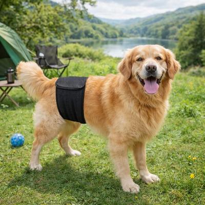 Breathable Mesh Male Dog Physiological Pants Anti-Leak High-Absorbency Sanitary Underwear Solid Color Anti-Harassment
