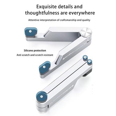 Universal Aluminum Mobile Phone Holder Portable Foldable Desk Mount For Iphone Ipad E-Reader Tablet Support Phone Bracket Stand