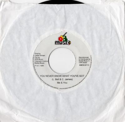Disc 7 inch ME & YOU - You Never Know What You've Got BMDEB713 D.E.B. Muzică UK Reggae, Ska & Dub Second-hand