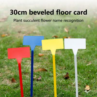 10 pezzi di etichette per piante con superficie liscia, punta a testa, etichetta per piante di fiori, marcatore per giardino, forniture per la casa