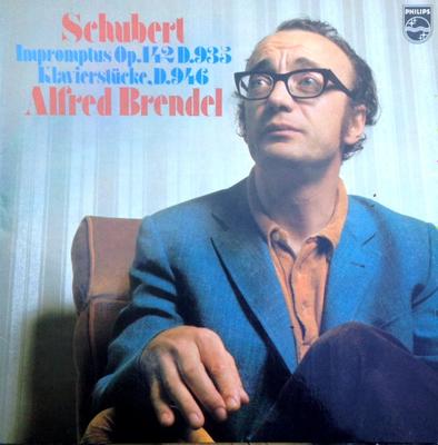 LP Deska ALFRED BRENDEL Schubert Impromptu Op. 142 D. 935 6500928 PHILIPS 1975 Itálie Klasický Použitý
