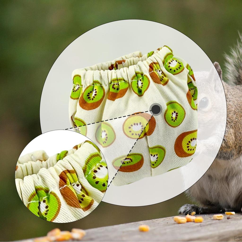 Small Pet Diaper Nappy Comfortable High Absorbent Pants Sugar Glider Squirrel for Outdoor