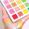 Ombretto Glitterato Trucco per occhi impermeabile Palette arcobaleno per ombretto perlato opaco glitterato a 30 colori per donna