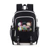 Riman My Hero Academy, Surrounding Backpack, Large-capacity Computer Bag with USB Port, Student Schoolbag