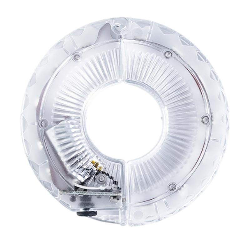 Rechargeable Bicycles Hubs Light Smarted Multimodes Bicycles Hubs Outdoor Light for Children Night Cycling 1