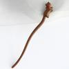 Wood Cats Hair Accessory Multifuntional Fashion Hair Jewelry Unique Cats Hairpin Wood Texture Suitable for Any Outfit