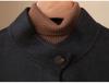 Spring 2025 Petite Stand Collar Women's Overcoat - 100% Double-sided Camel Hair Woolen Coat
