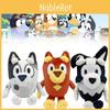 Adorable Blue And Orange Plush Dog Dolls Soft Crystal Velvet Toy For Kids