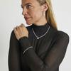 Collier - LUXENTER - Guoi - Argent 925 - Zircons Brillants - Plaqué Rhodium