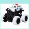Off Road Police Car Toy With Inertia Drive For Kids Outdoor Play