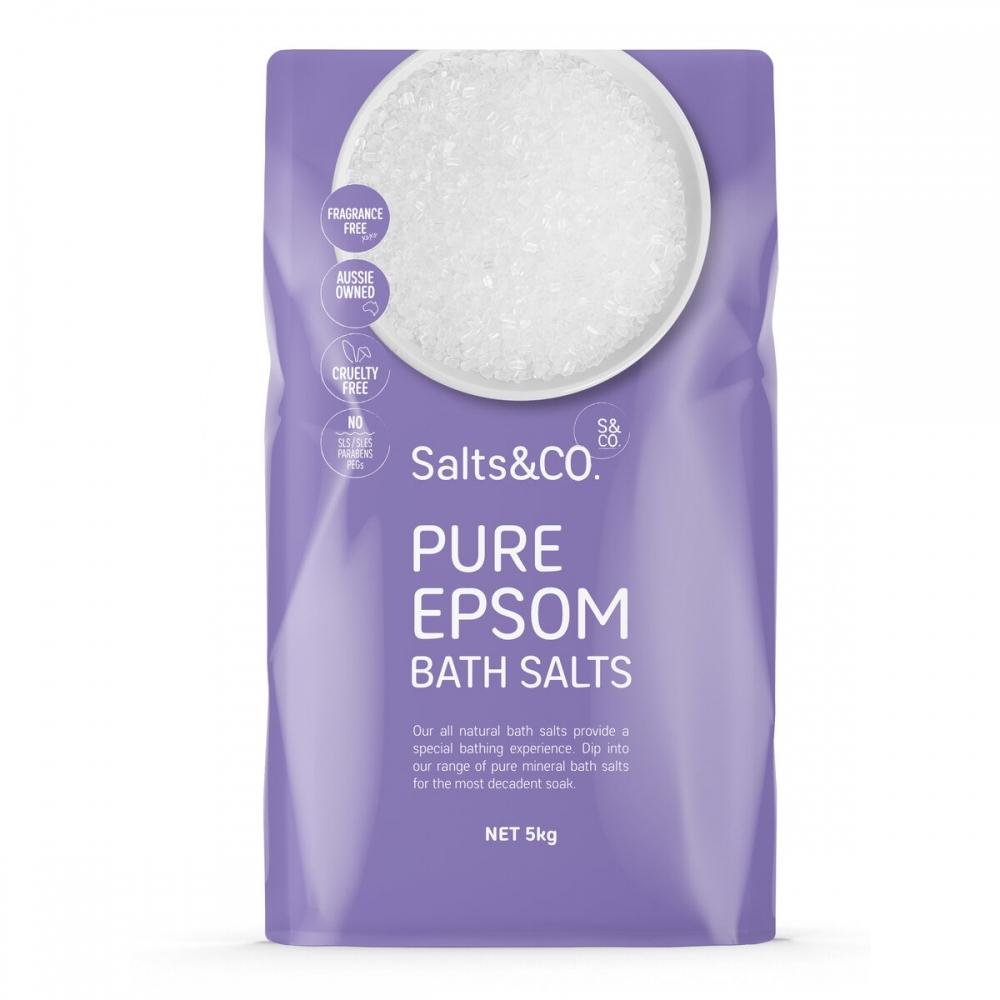 Epsom Bath Salt Conditioner   Co. Epsom Bath Salts 5.0 Kg