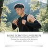 GentleMan Men's Sunscreen Lotion Face & Body Sunblock For Men, Mens Scented Sunscreen
