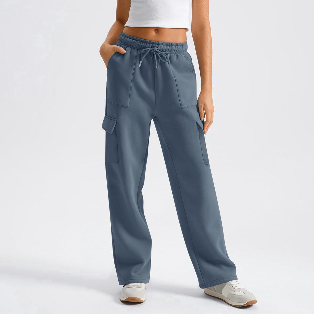 Women's work clothes sweatpants casual loose high waist jogging pants women's sweatpants casual pants yoga pants home clothes