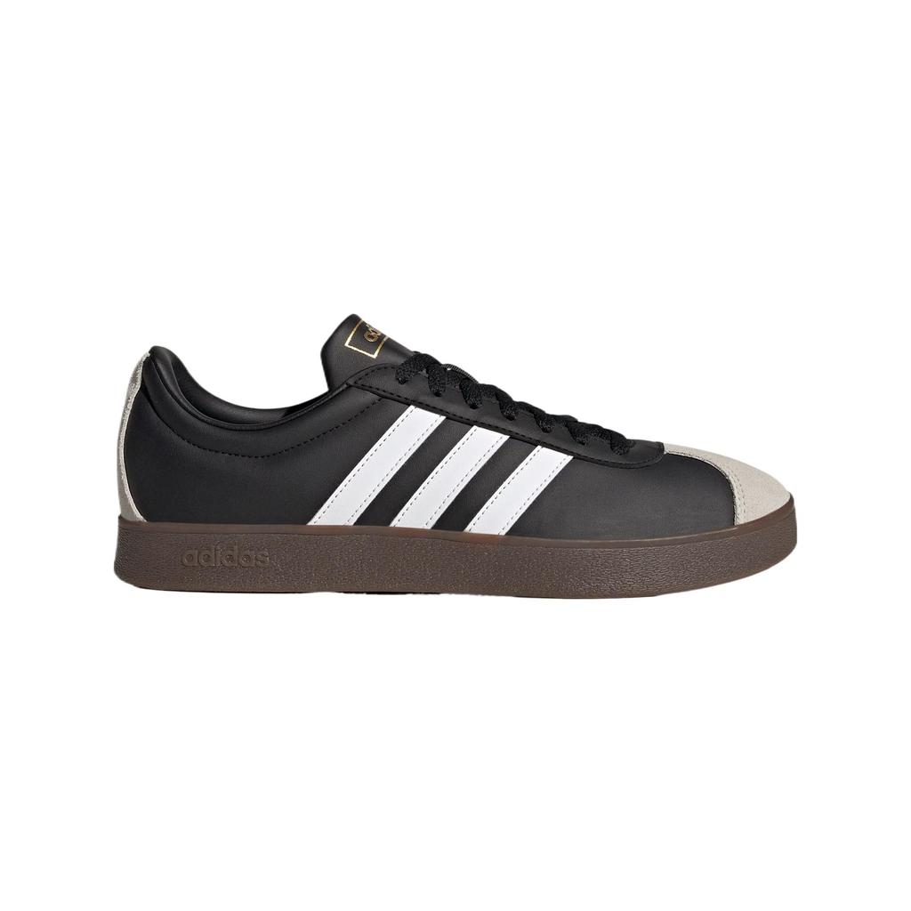 Adidas VL Court Classic Black White Gum Unisex Sneakers Core-Black Cloud-White JQ2471