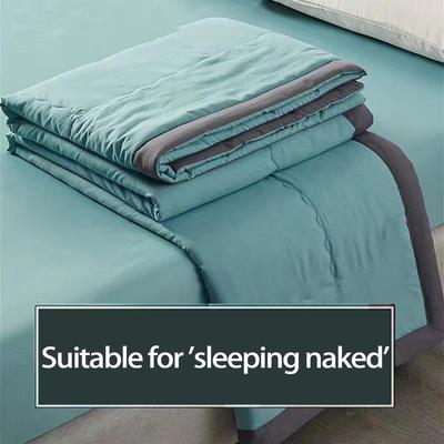 Summer Cool Machine Washable Cotton Quilt for Students and Children – Lightweight for Air Conditioning