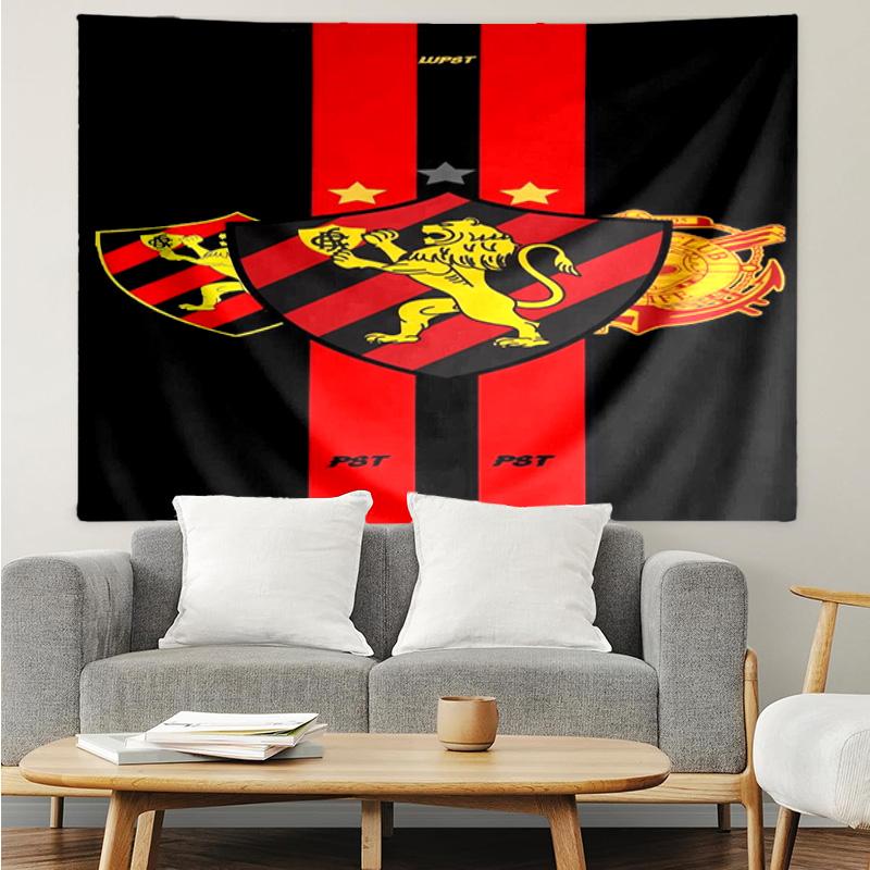 Football Club Emblem Lion Tapestry Hanging for Bedroom,Livingroom, Playroom,Decor Art Room Wall Tapestry Holiday and Birthday Gifts