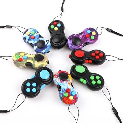 1/4/8pcs Fidget Pad Sensory Toy Game Controller Squeeze Toy Kids Birthday Party Favors Pinata Filler Adult Anxiety Stress Relief