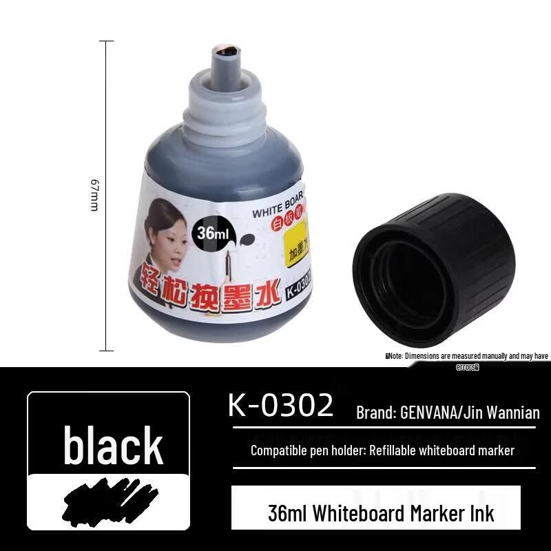 Jinwannian K-0302 Erasable Whiteboard Pen Ink Refill