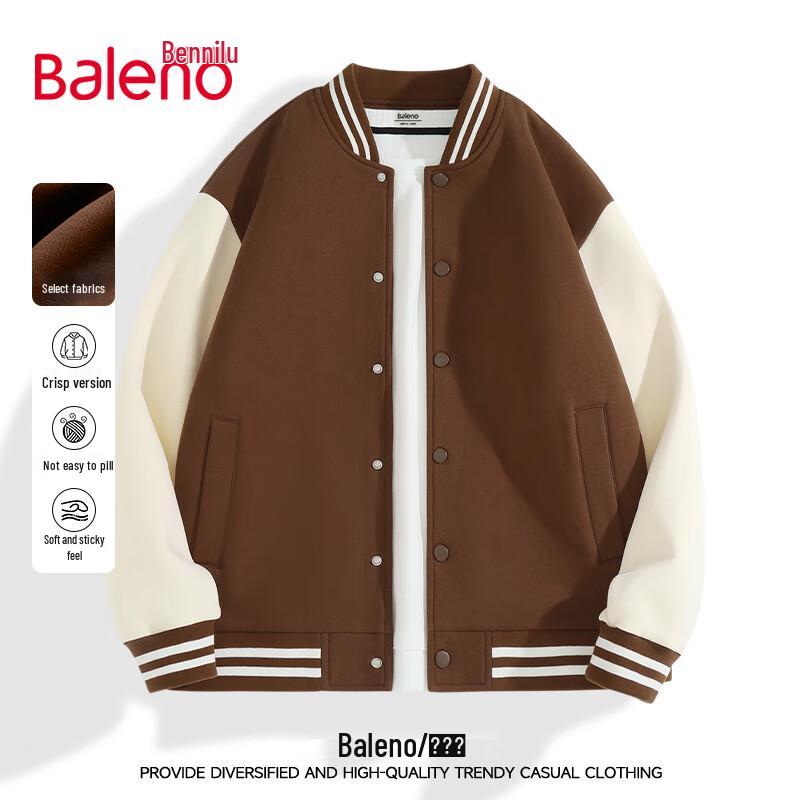 

Baleno Men s Oversize Baseball Jacket 2XL