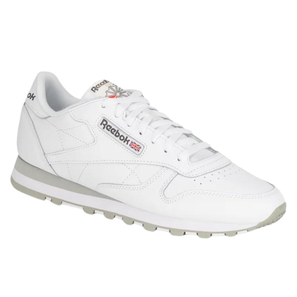 Buty sportowe męskie REEBOK CLASSIC LEATHER 100008789 - białe r. 41