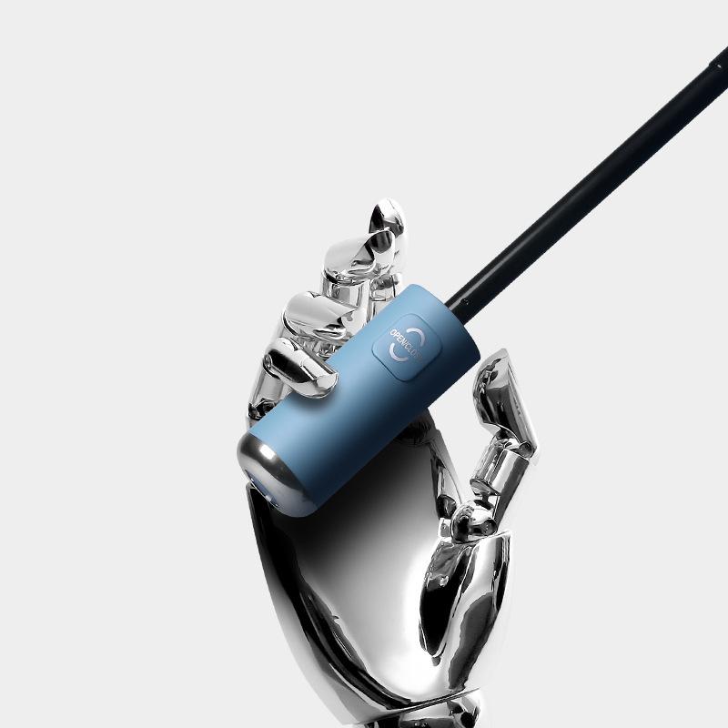 Stabiler winddichter automatischer Faltregenschirm für Männer und Frauen – Großer Sonnenschutz für jedes Wetter, anpassbar für Werbung