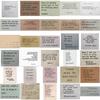 60PCS Famous Quotes Retro Philosophy Stickers Aesthetic Phone Wall Scrapbook Motorcycle Waterproof Sticker for Kids Toys Gifts