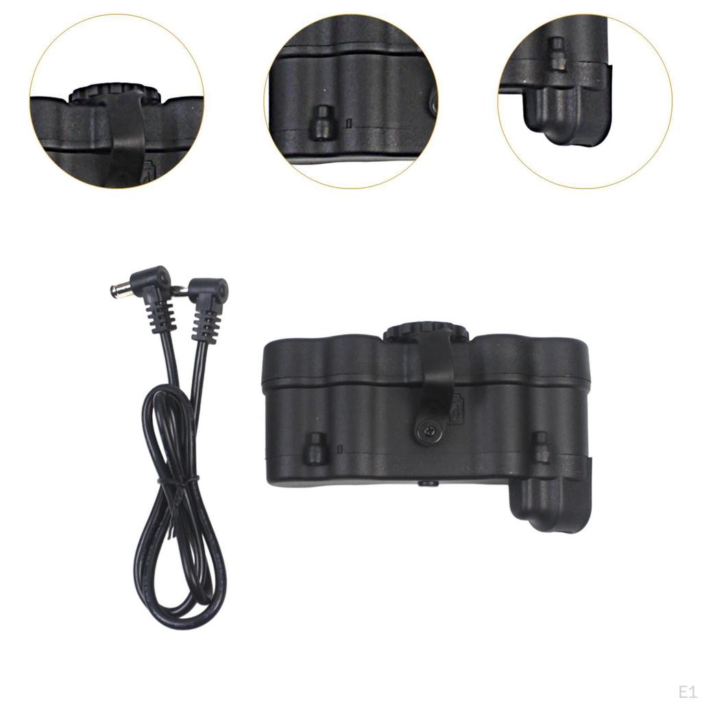 Helmet Battery Box Model Night Visions Device Accessory for Role Playing Gift