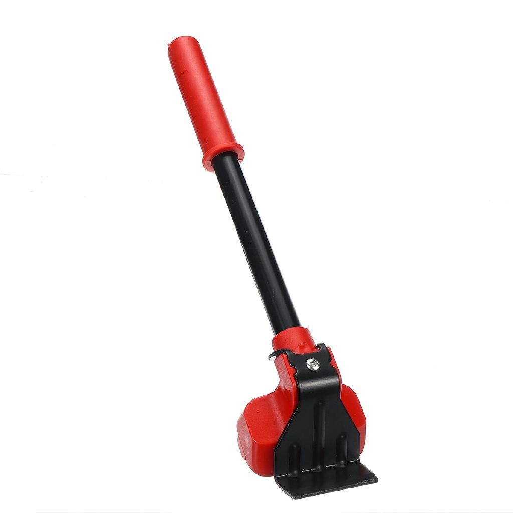 Red Heavy Duty Furniture Lifter Transport Tool Set Furniture 4 Move Roller 1 Wheel Bar for Lifting Moving Furniture Mover set Kit