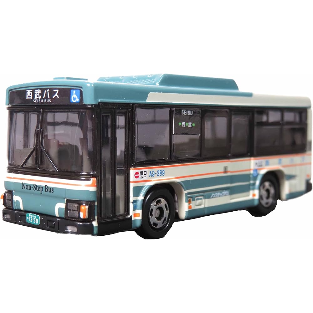 Takara Tomy Tomica Seibu Bus Isuzu Erga Diecast Model Vehicle 1:64 Scale