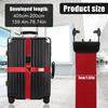 1Pc Anti-theft Luggage Buckle Cross Strap Password Adjustable Bundling Packing Baggage Belt Suitcase Trunk Belts Bag Accessories