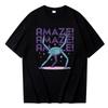 Project Hail Mary Rocky 2026 Summer Tops Fashion Y2k T Shirts Harajuku Print Short Sleeve O-neck Casual Loose T Shirts Unisex