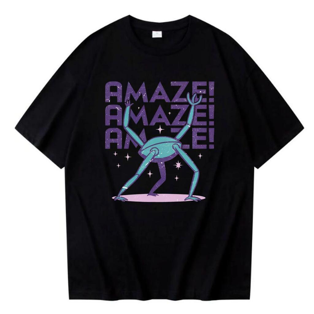 Project Hail Mary Rocky 2026 Summer Tops Fashion Y2k T Shirts Harajuku Print Short Sleeve O-neck Casual Loose T Shirts Unisex
