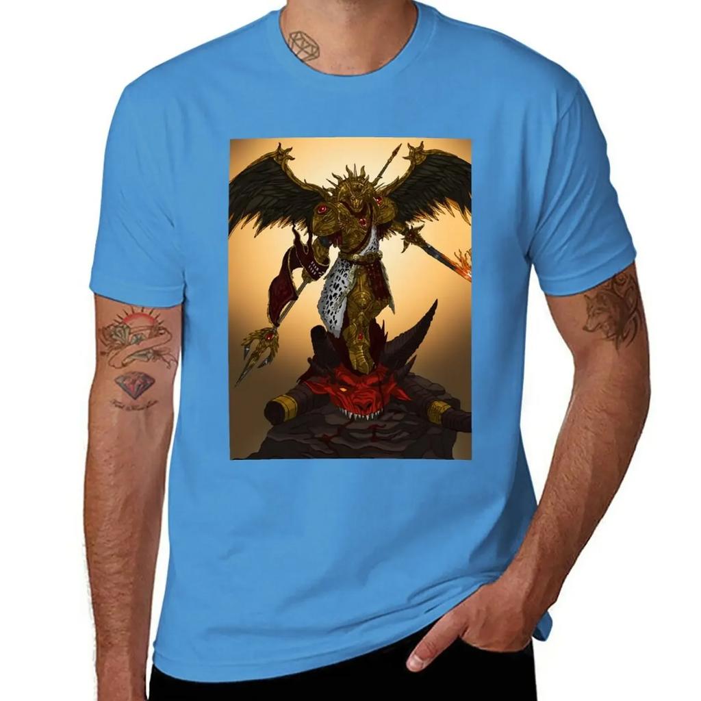 Sanguinius: Primarch of the Blood Angels T-Shirt animal print shirt for boys quick drying t-shirt graphic t shirts