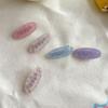 Korean Floral Hair Clip Women Fresh Cute Oval Duckbill Clip Versatile Side Clip Hair Accessories