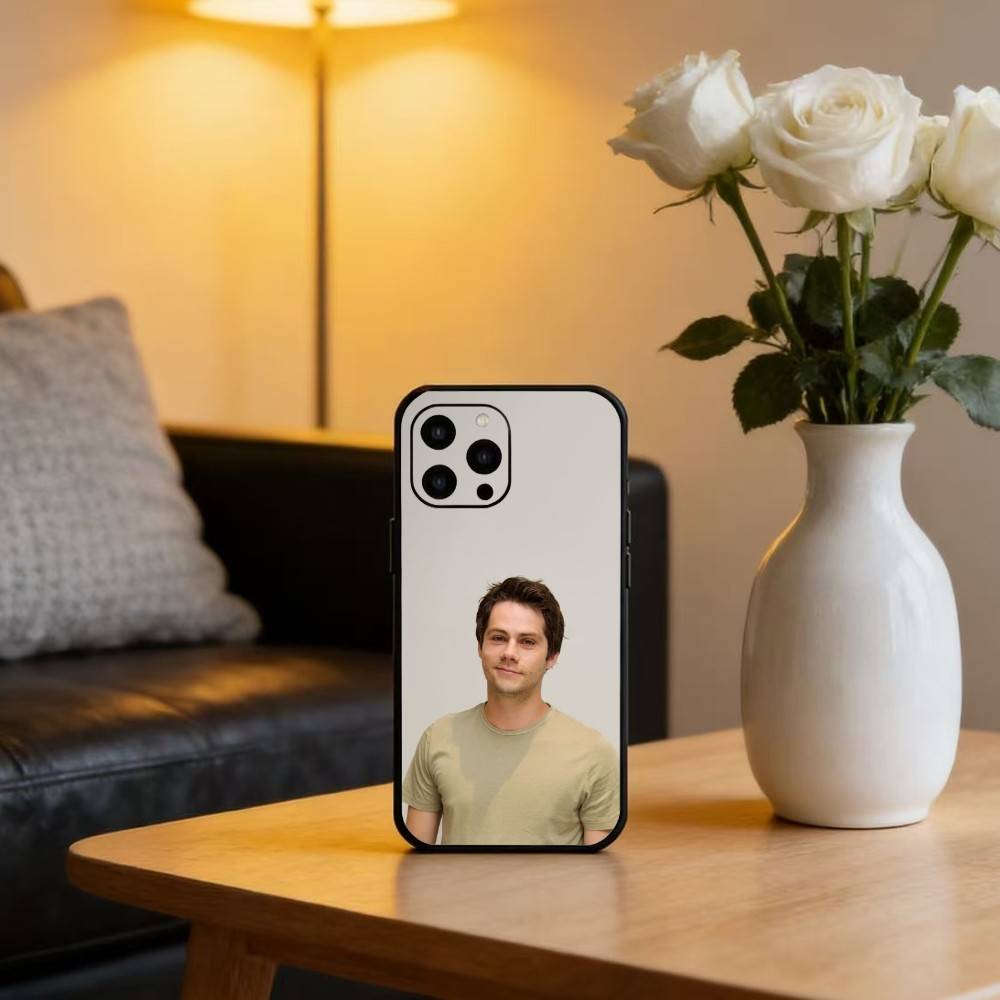 D-Dylan O-Obrien Phone Case For iPhone17,16,15,14,13,12 Plus,Max Soft Silicone Black Cover iPhone16se4