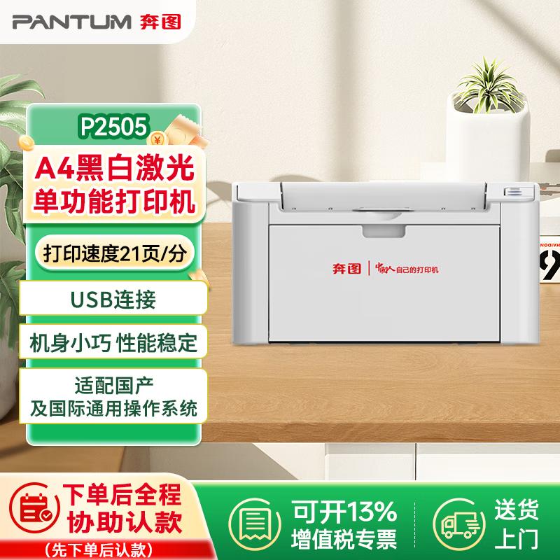Pantum A4 Black & White Laser Printers & Multifunction Devices CN plug (adapter included)