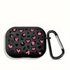 Earphone Cases Cover Case For Airpods 2 3 4 Pro3 1 Pro Pro2 Leopard Love Heart