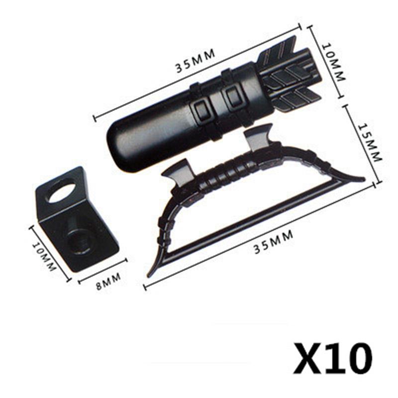 Mittelalterliche Militärzubehör Bausteine Ritter Figuren Waffe Schild Rüstung Helm Speer Bogen Armbrust Axt Hammer Spielzeug K026