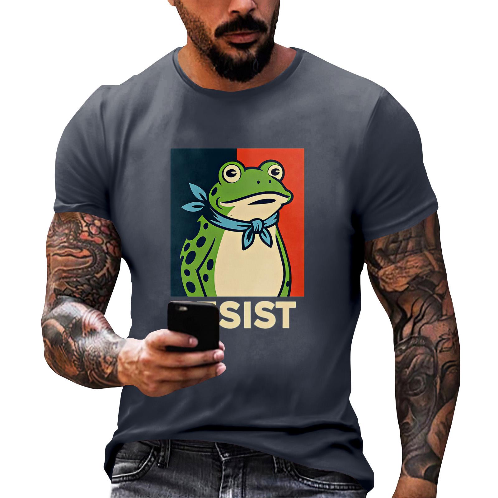 

Мужская футболка с коротким рукавом и принтом американской политической тематики XXL