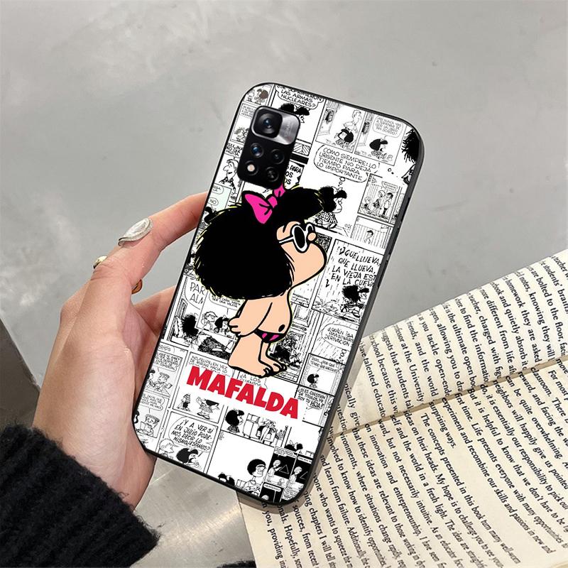 Phone Case For Xiaomi Poco C71 15T 14T Pro Redmi Note 15 14 14 13 Pro Redmi A5 15C 13C Mafalda