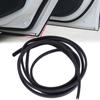 1Pcs Car 2M Black U Shape Strip Door Bumper Grill Interior Exterior Scratch Protector Edge Guard Rubber Strip